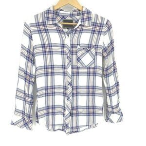 Rails Shirt Plaid Button Down Flannel